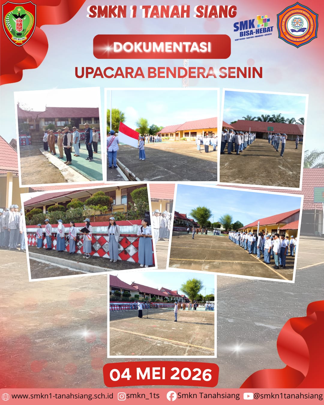 Upacara Bendera Senin, 04 Mei 2026